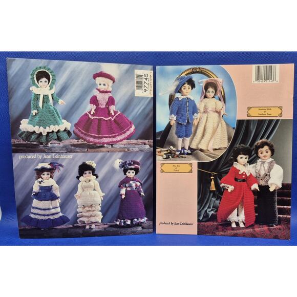 Annies Attic 12-15" Doll Crochet Designs Design Booklets Lot of 10 - Picture 7 of 12